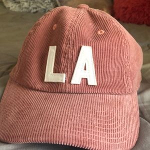 LA baseball cap